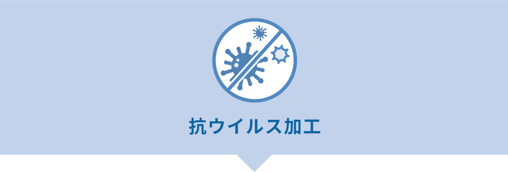 抗ウイルス加工